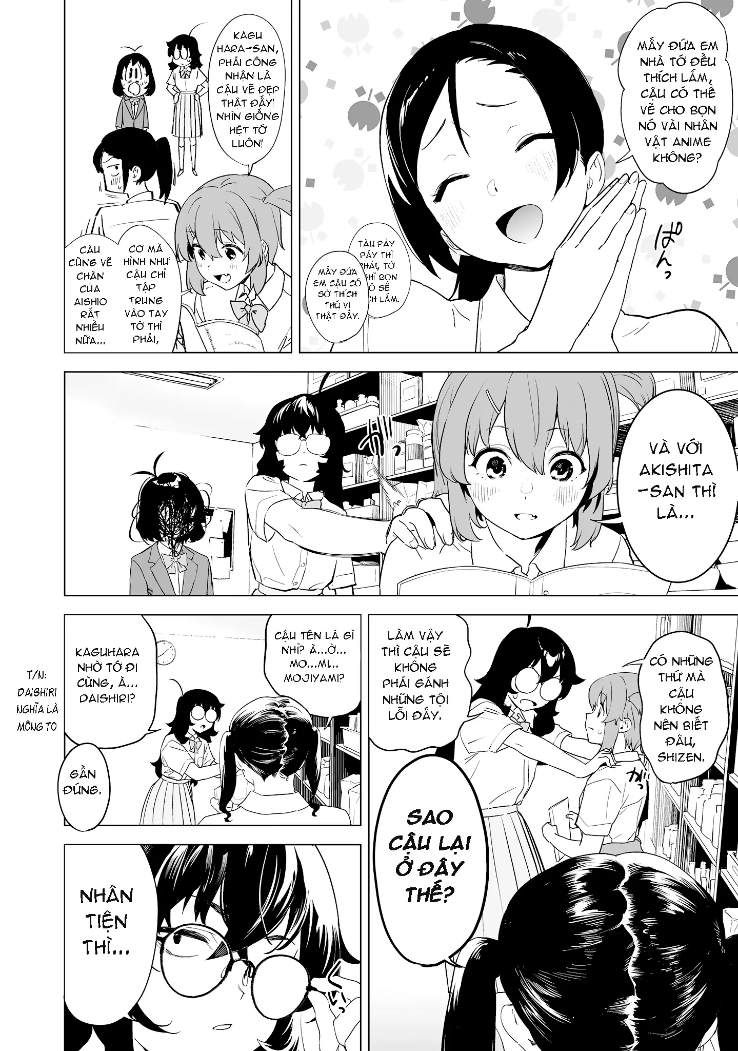 Ghi Chú Về Sở Thích Kỳ Quái Của Kaguhara Chapter 11 - Trang 10