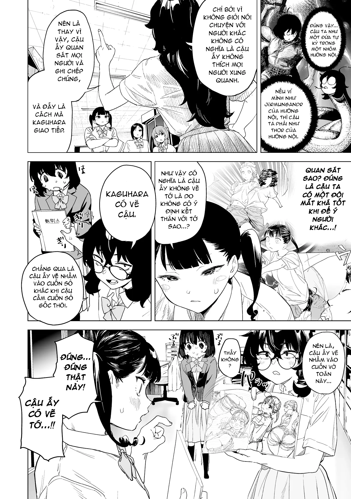 Ghi Chú Về Sở Thích Kỳ Quái Của Kaguhara Chapter 11 - Trang 14