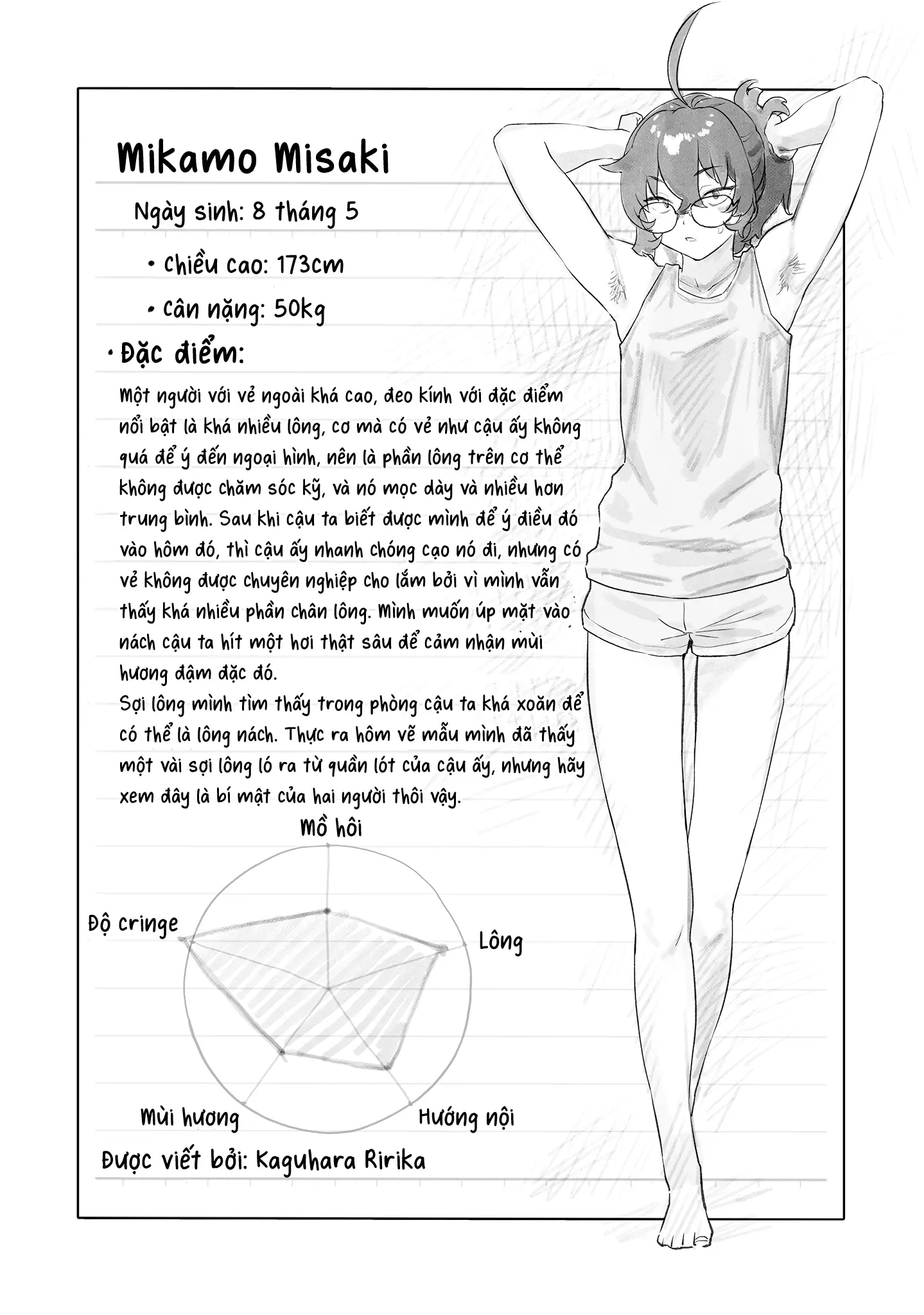 Ghi Chú Về Sở Thích Kỳ Quái Của Kaguhara Chapter 12.5 - Trang 4