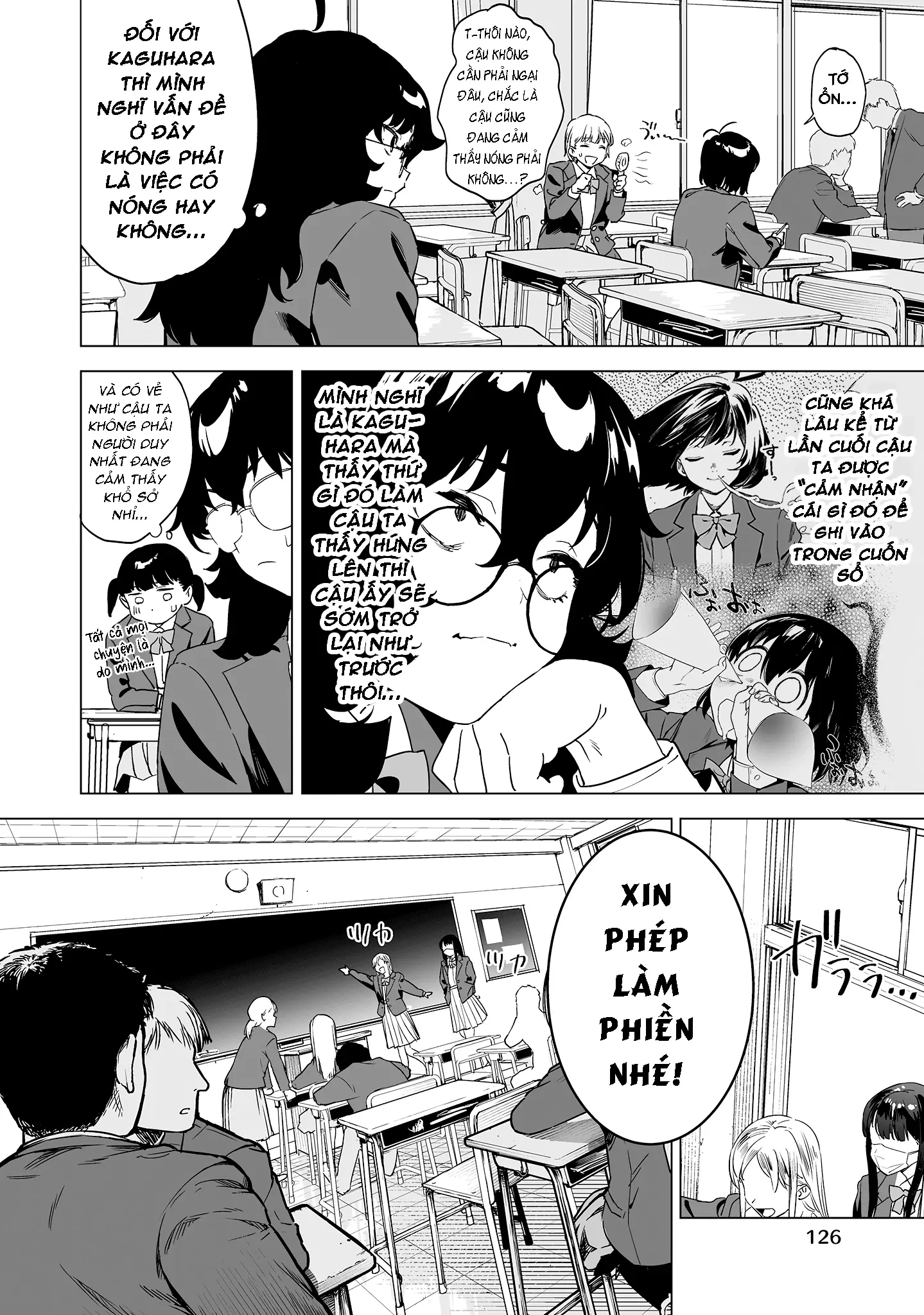 Ghi Chú Về Sở Thích Kỳ Quái Của Kaguhara Chapter 12 - Trang 4