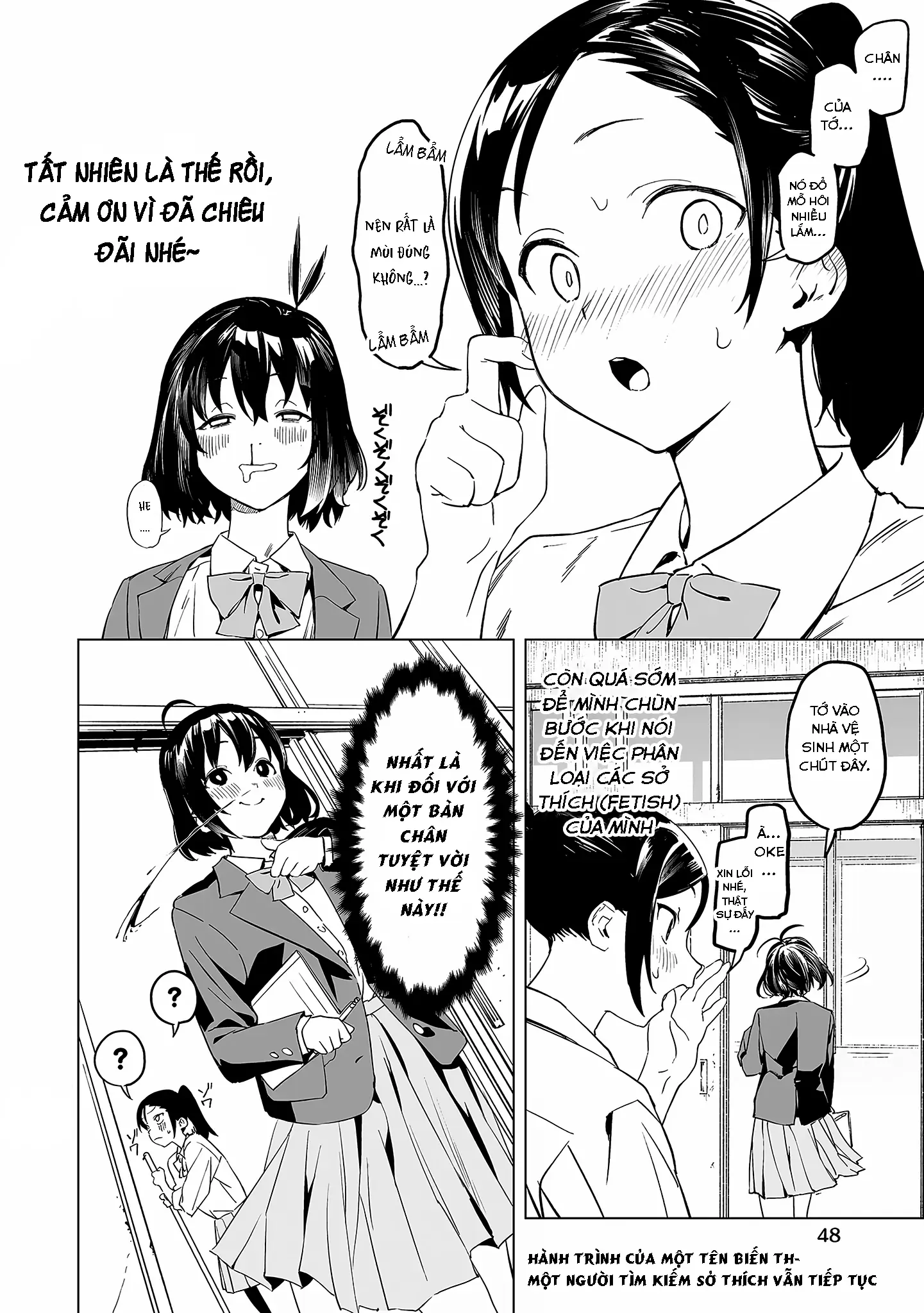 Ghi Chú Về Sở Thích Kỳ Quái Của Kaguhara Chapter 2 - Trang 22