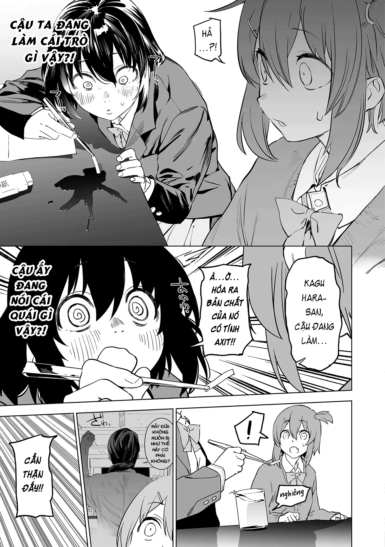 Ghi Chú Về Sở Thích Kỳ Quái Của Kaguhara Chapter 3 - Trang 14