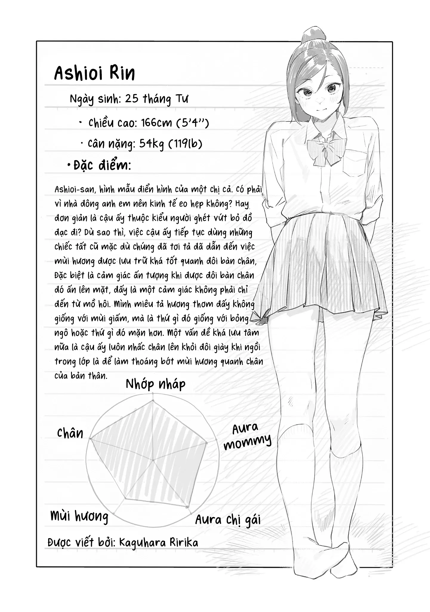 Ghi Chú Về Sở Thích Kỳ Quái Của Kaguhara Chapter 6.5 - Trang 11