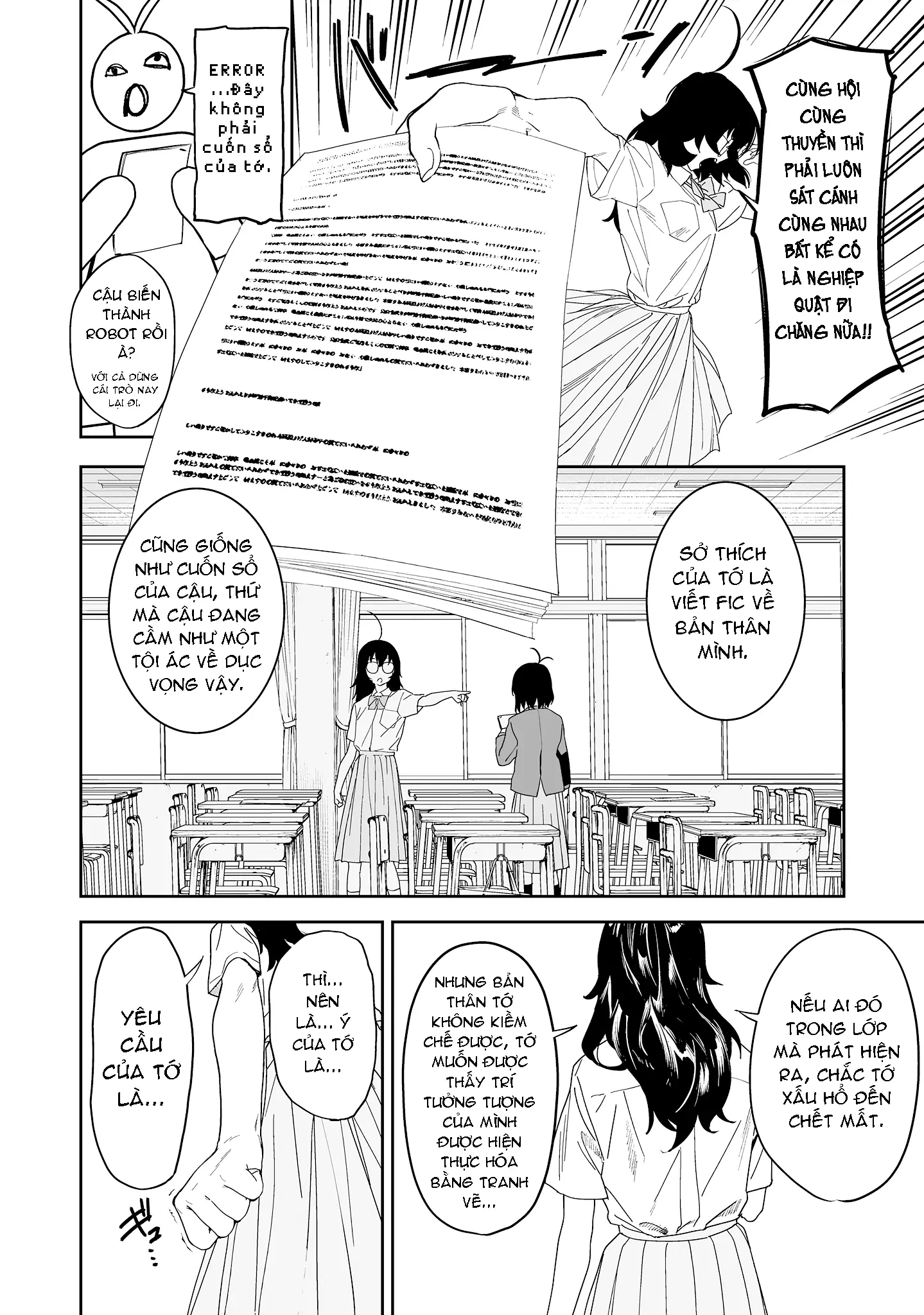 Ghi Chú Về Sở Thích Kỳ Quái Của Kaguhara Chapter 8 - Trang 5