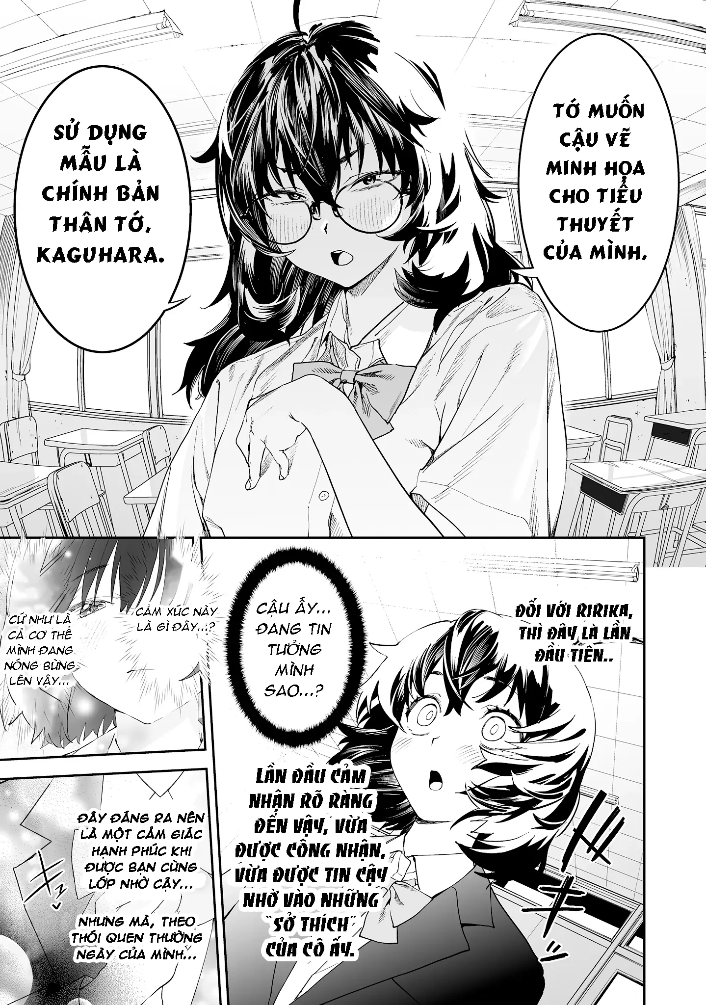 Ghi Chú Về Sở Thích Kỳ Quái Của Kaguhara Chapter 8 - Trang 6