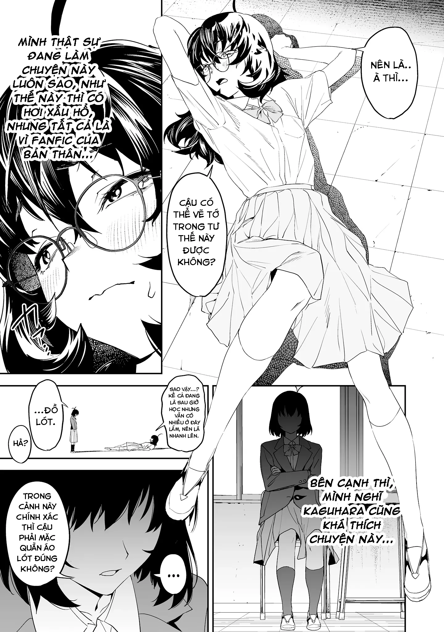 Ghi Chú Về Sở Thích Kỳ Quái Của Kaguhara Chapter 8 - Trang 8