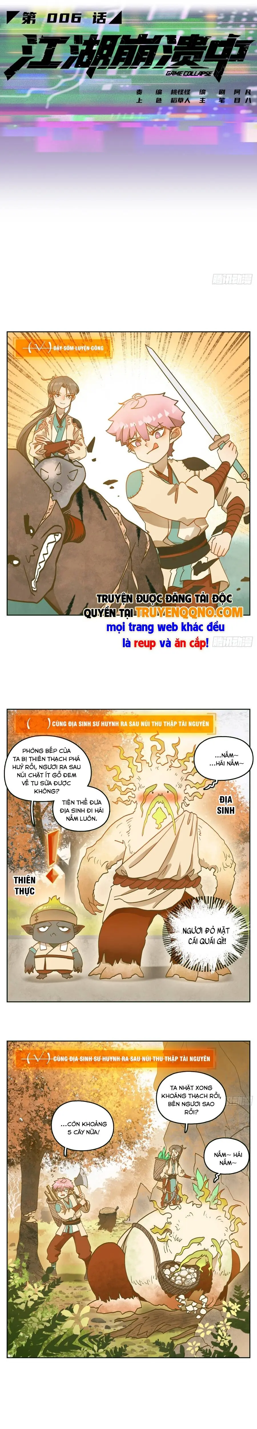 Giang Hồ Đang Sụp Đổ Chapter 6 - Trang 6