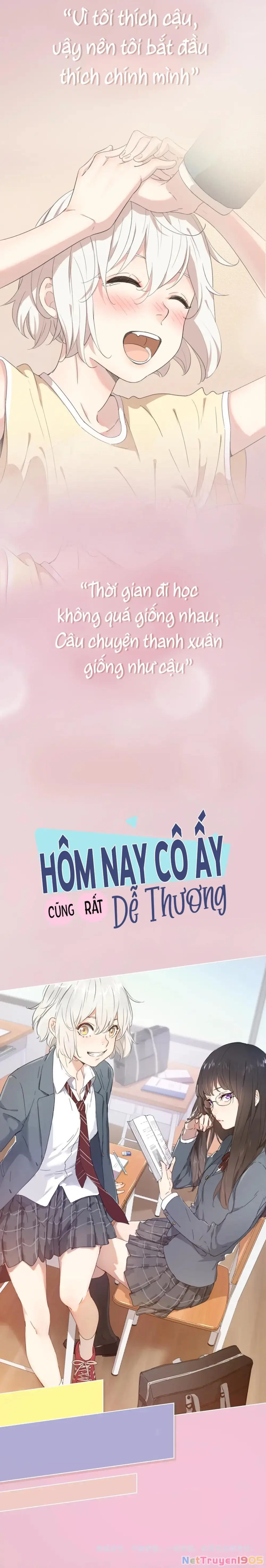 Giờ nay cô ấy cũng rất dễ thương Chapter 1 - Trang 8