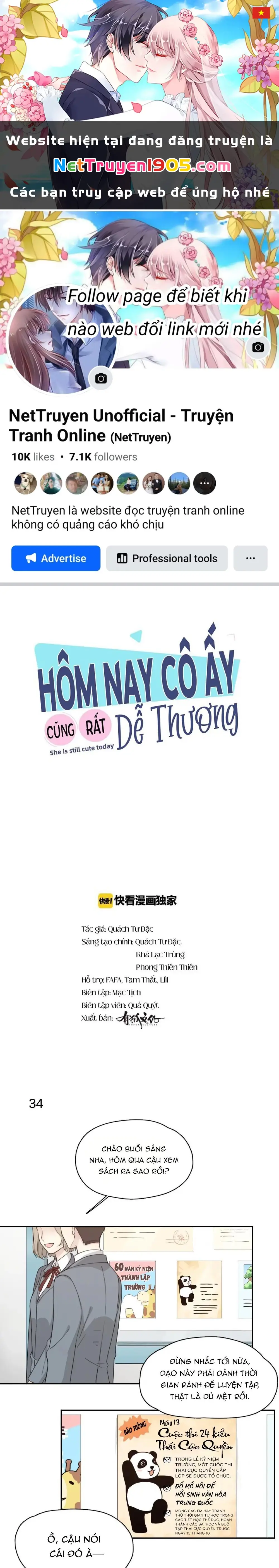 Giờ nay cô ấy cũng rất dễ thương Chapter 11 - Trang 2
