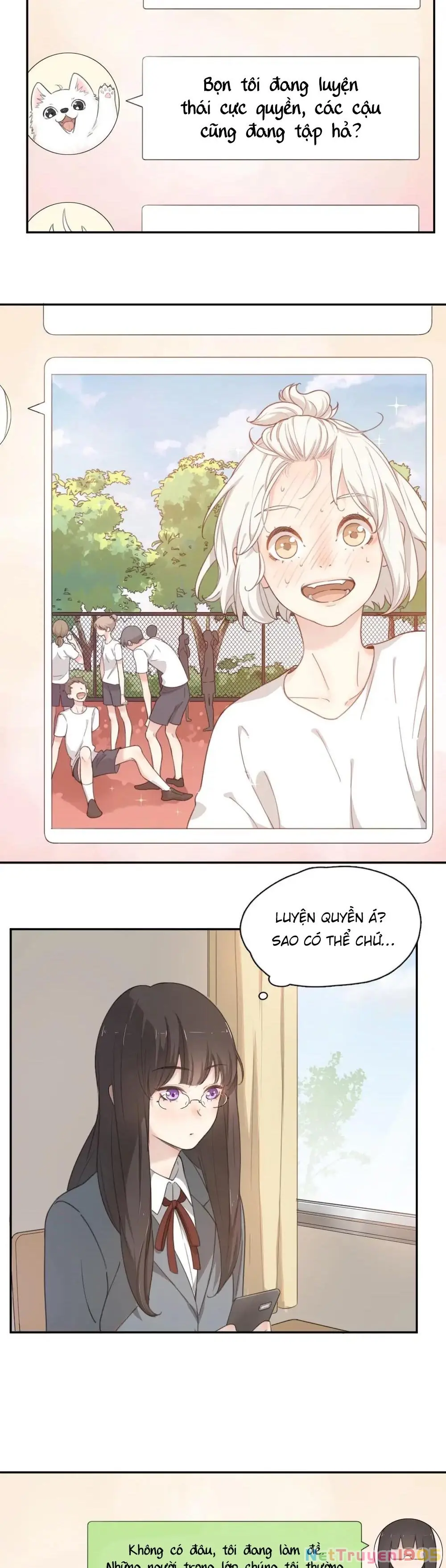 Giờ nay cô ấy cũng rất dễ thương Chapter 11 - Trang 4