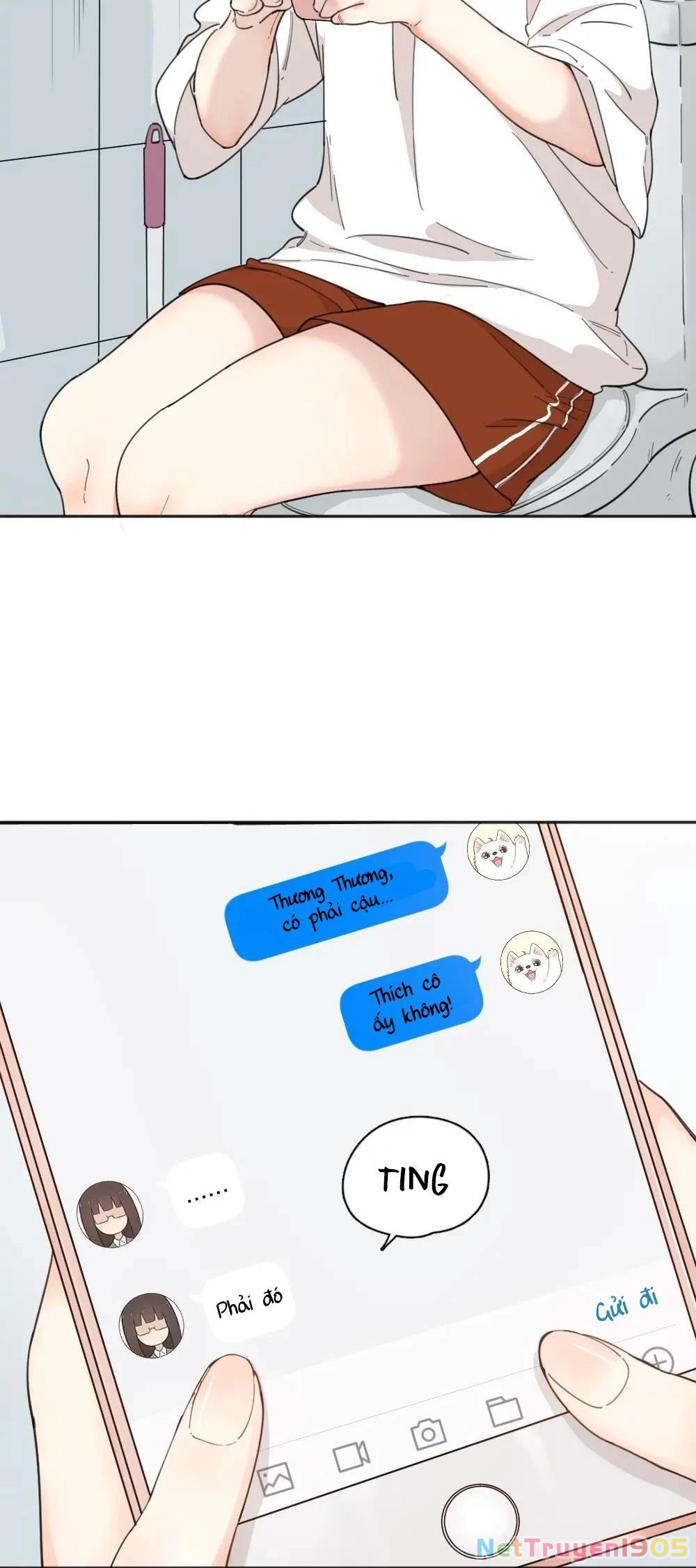 Giờ nay cô ấy cũng rất dễ thương Chapter 17 - Trang 29