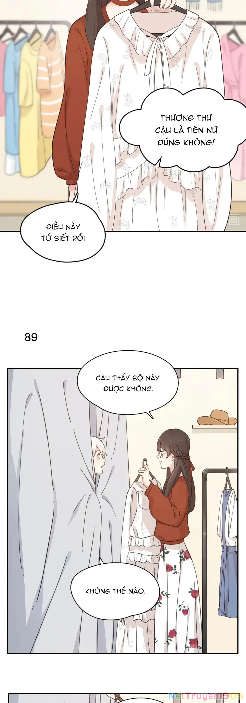 Giờ nay cô ấy cũng rất dễ thương Chapter 24 - Trang 22
