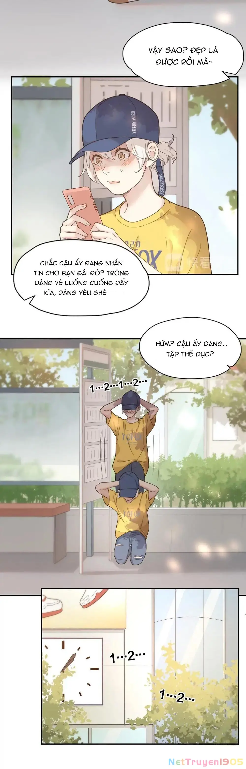 Giờ nay cô ấy cũng rất dễ thương Chapter 24 - Trang 3
