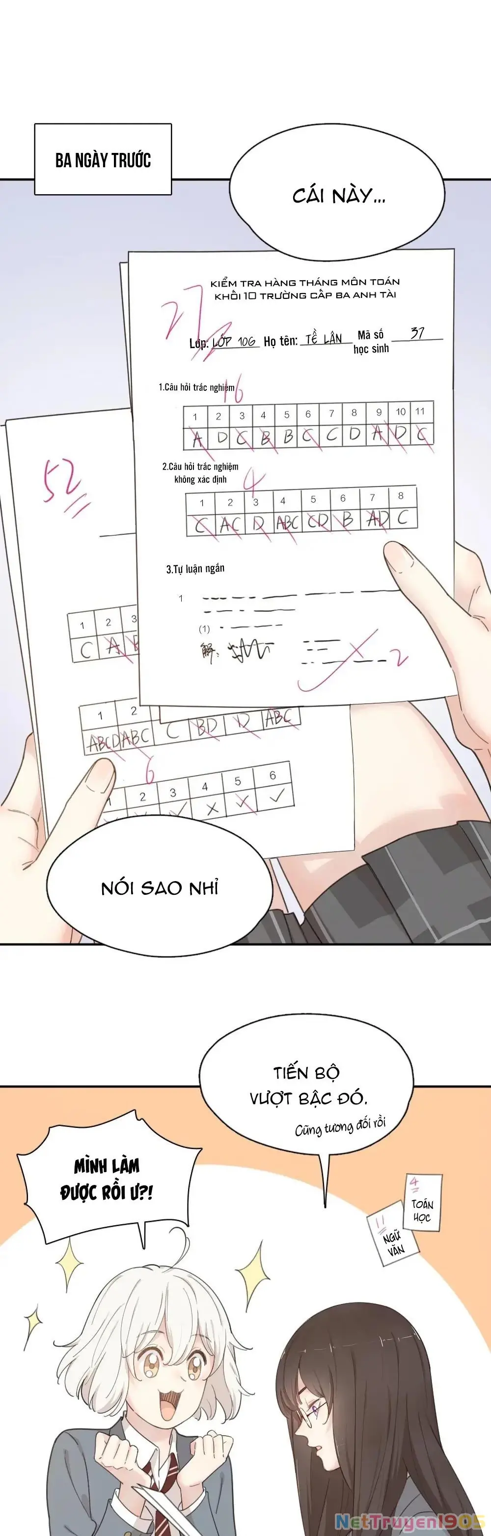 Giờ nay cô ấy cũng rất dễ thương Chapter 24 - Trang 4