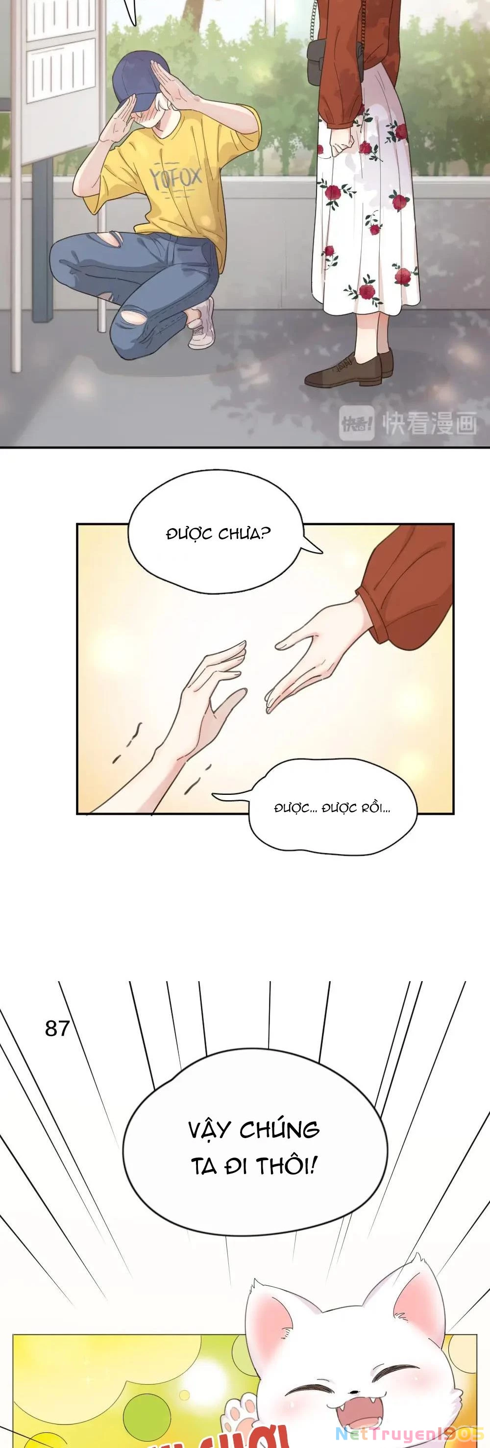 Giờ nay cô ấy cũng rất dễ thương Chapter 24 - Trang 8