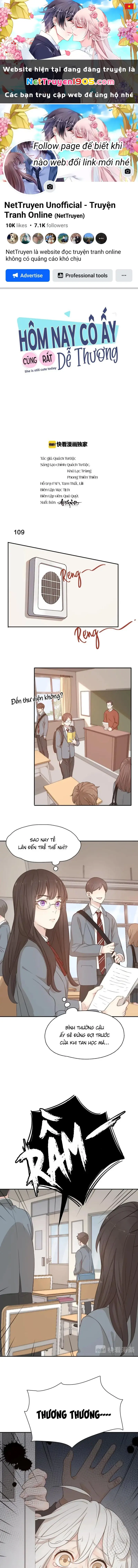 Giờ nay cô ấy cũng rất dễ thương Chapter 29 - Trang 2