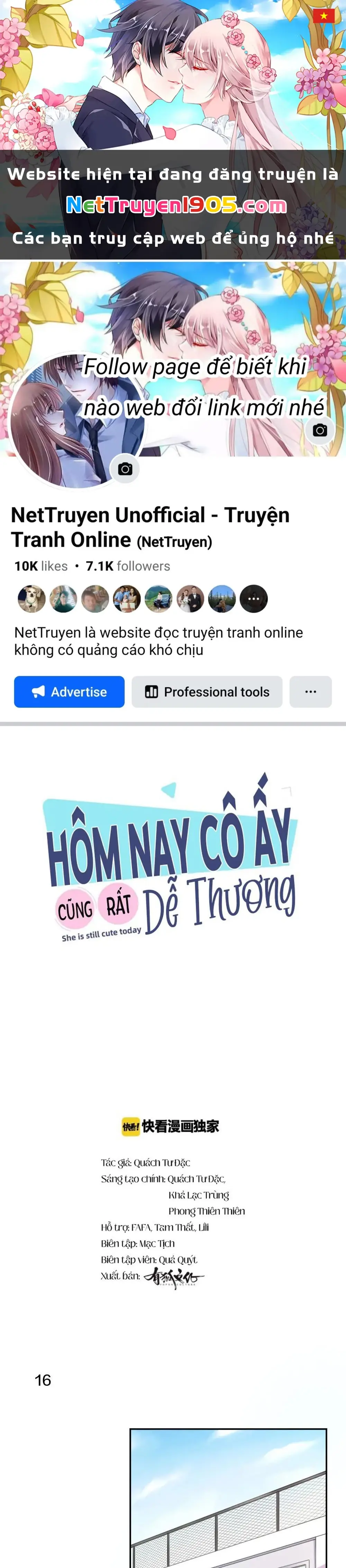 Giờ nay cô ấy cũng rất dễ thương Chapter 6 - Trang 2