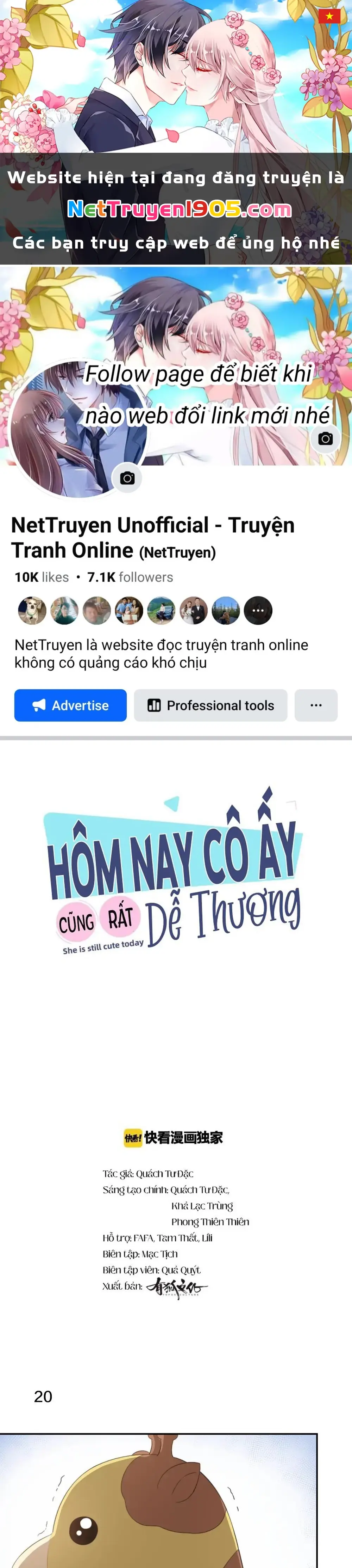 Giờ nay cô ấy cũng rất dễ thương Chapter 7 - Trang 2