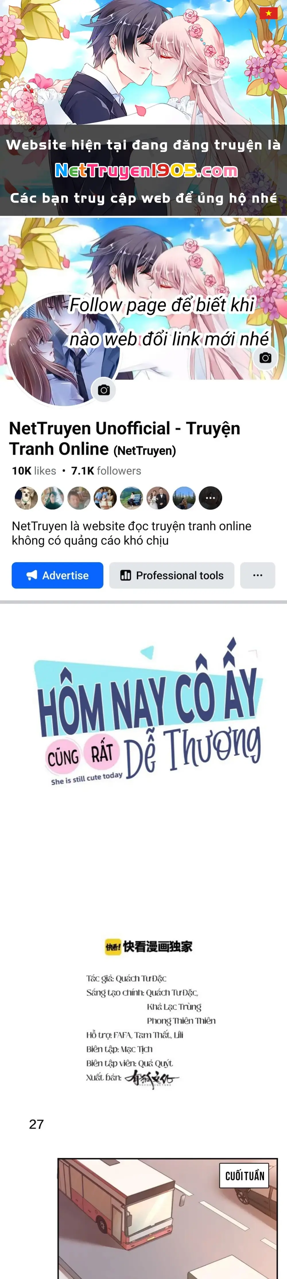 Giờ nay cô ấy cũng rất dễ thương Chapter 9 - Trang 2
