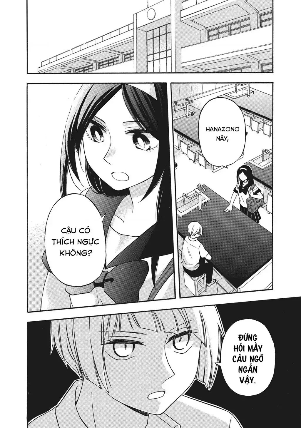 Giờ Tan Học Khó Hiểu Của Hanazono Và Kazoe. Chapter 11 - Trang 4