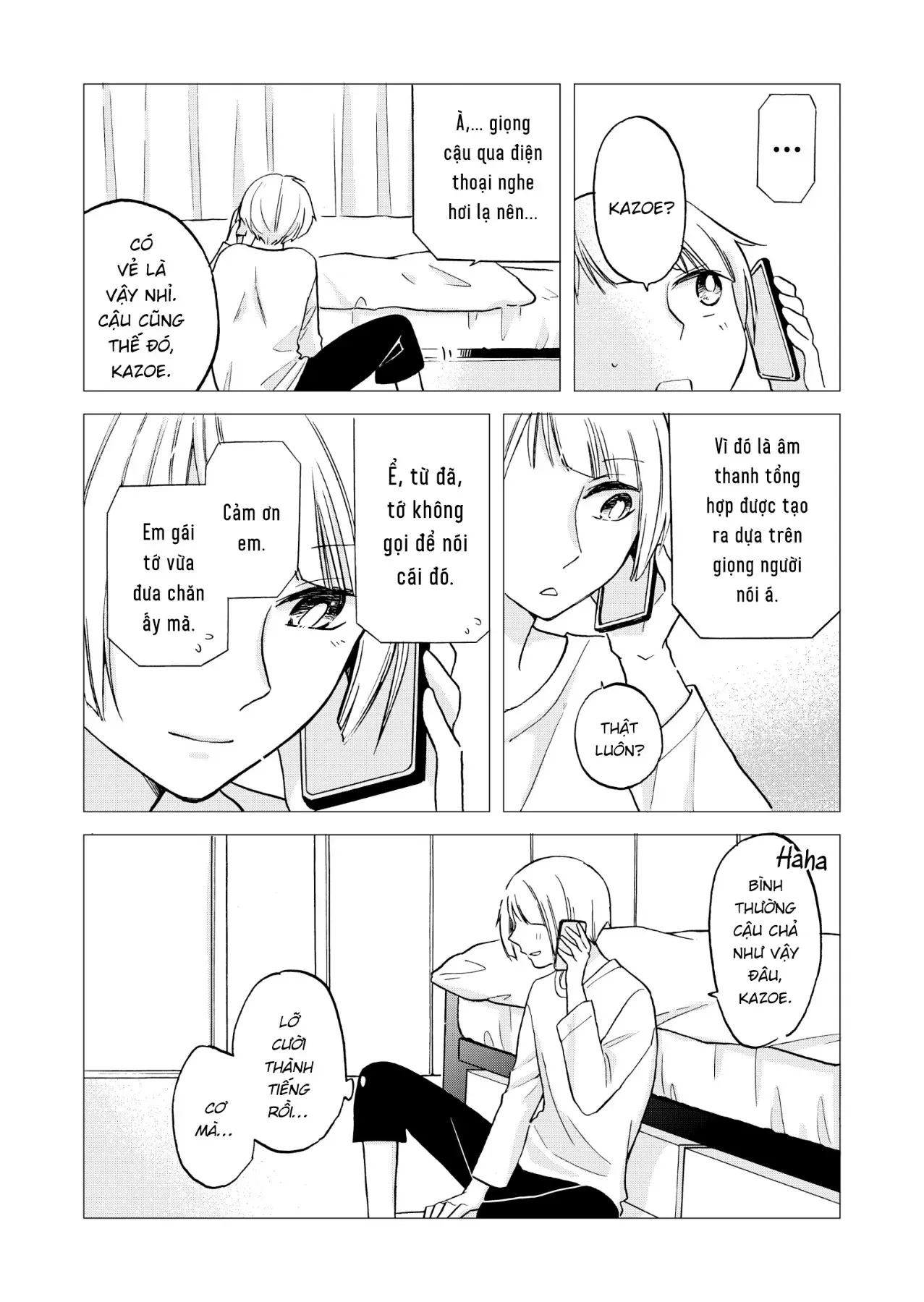 Giờ Tan Học Khó Hiểu Của Hanazono Và Kazoe. Chapter 27.5 - Trang 4