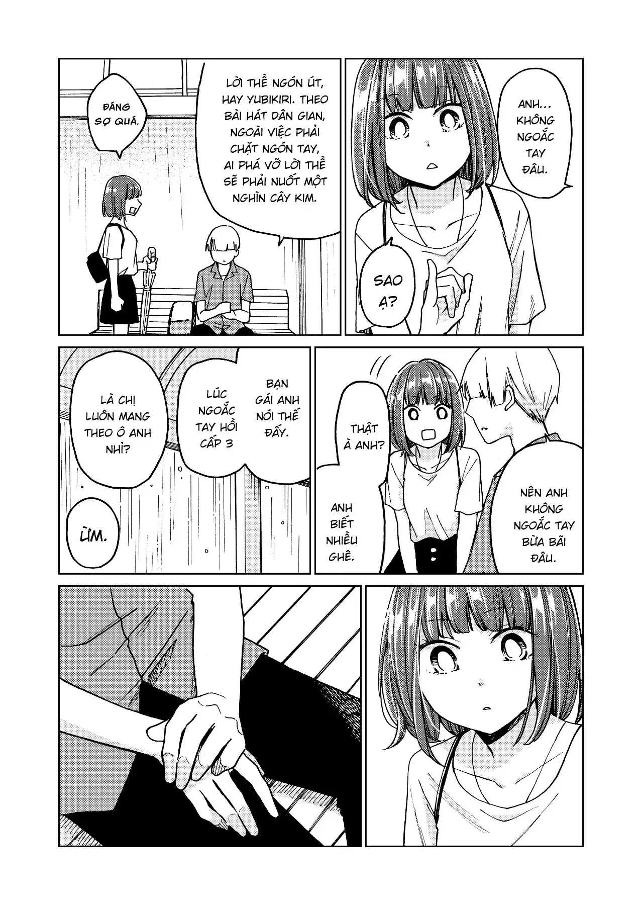 Giờ Tan Học Khó Hiểu Của Hanazono Và Kazoe. Chapter 38 - Trang 7