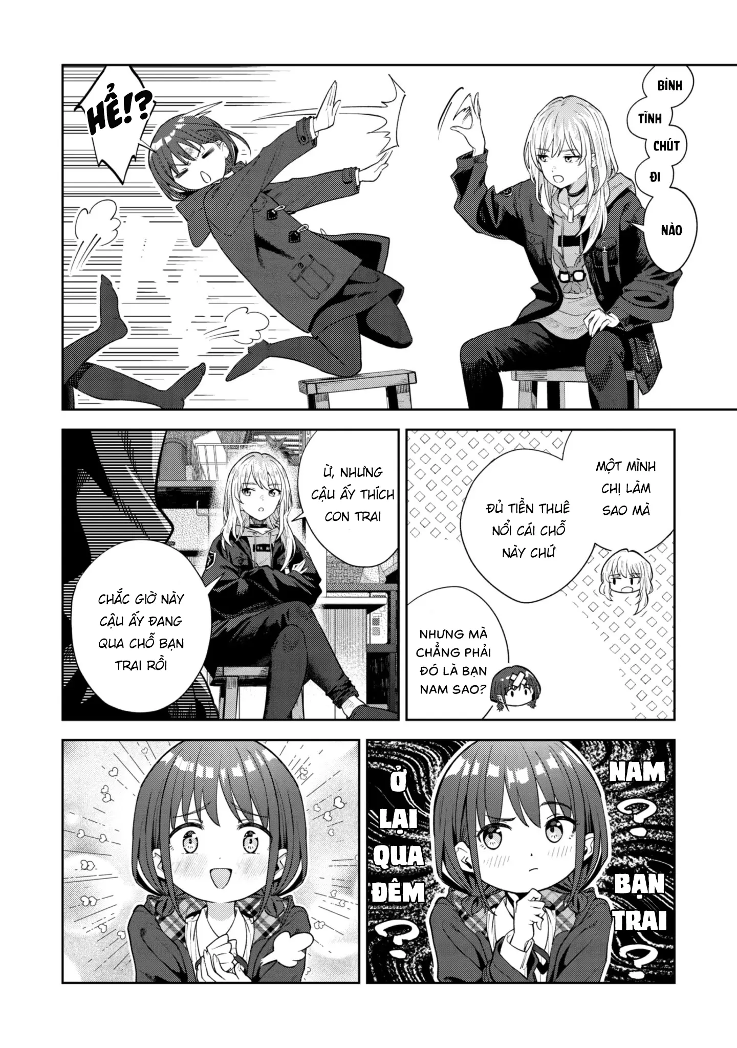 Girls Band Cry Chapter 2.1 - Trang 9