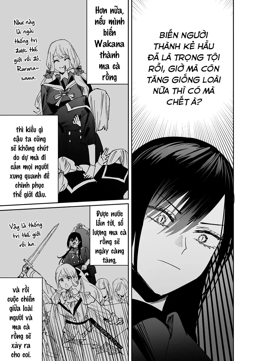 Girls × Vampire Chapter 10 - Trang 9