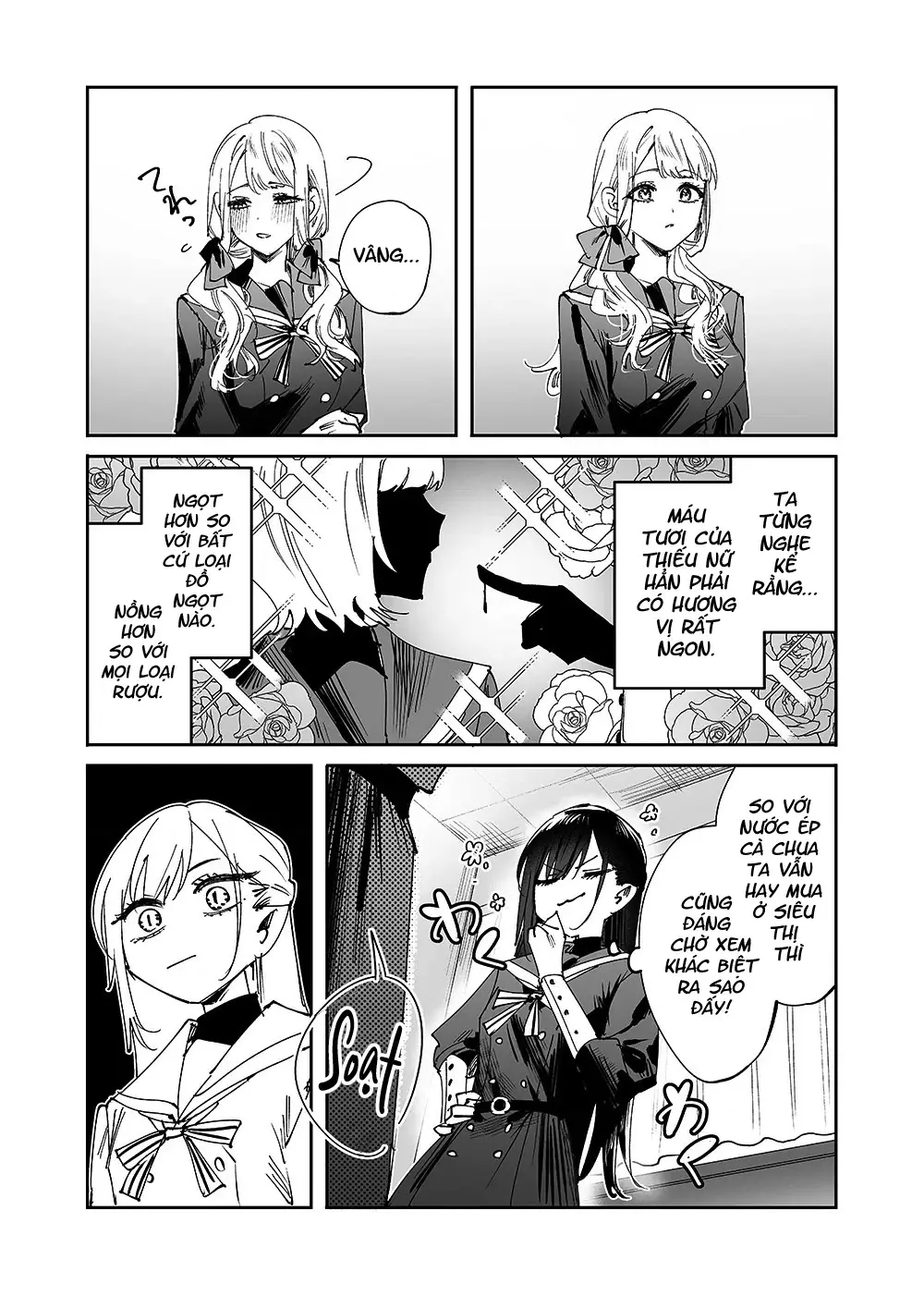 Girls × Vampire Chapter 2 - Trang 4