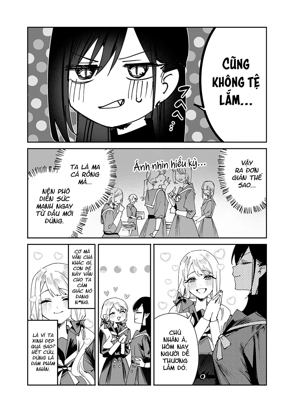 Girls × Vampire Chapter 3 - Trang 10