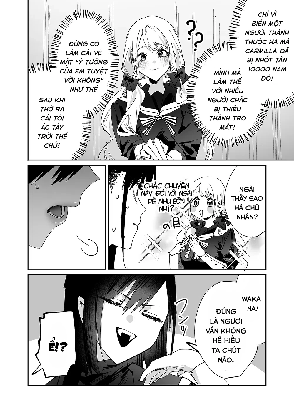 Girls × Vampire Chapter 7 - Trang 12