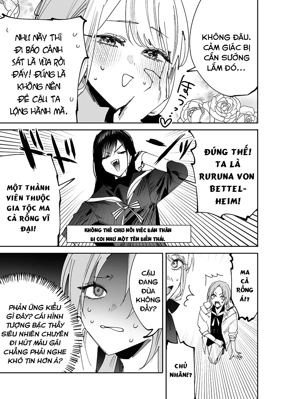 Girls × Vampire Chapter 9 - Trang 7