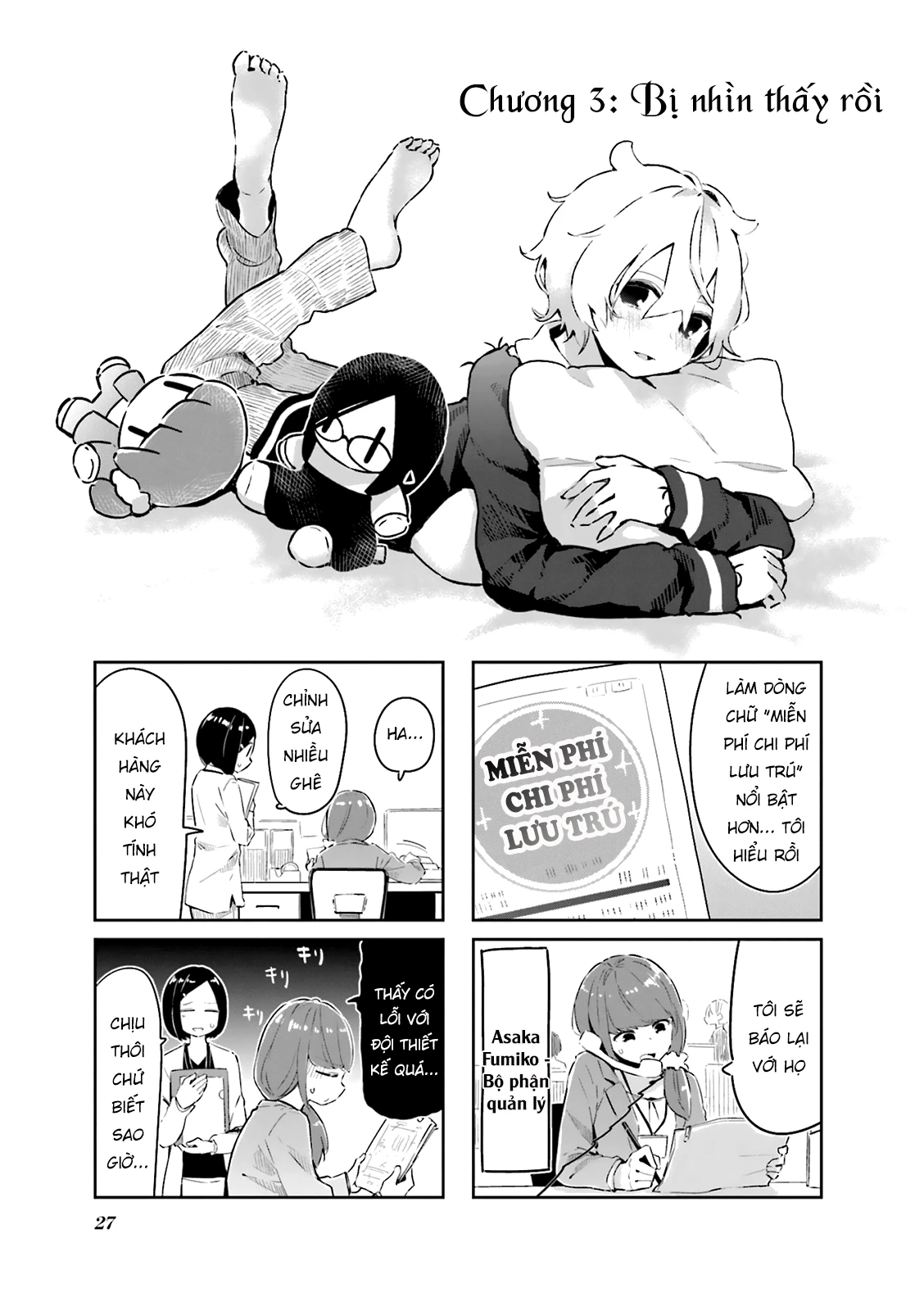 Giúp Em Thư Giãn Với, Yui-san Chapter 3 - Trang 4