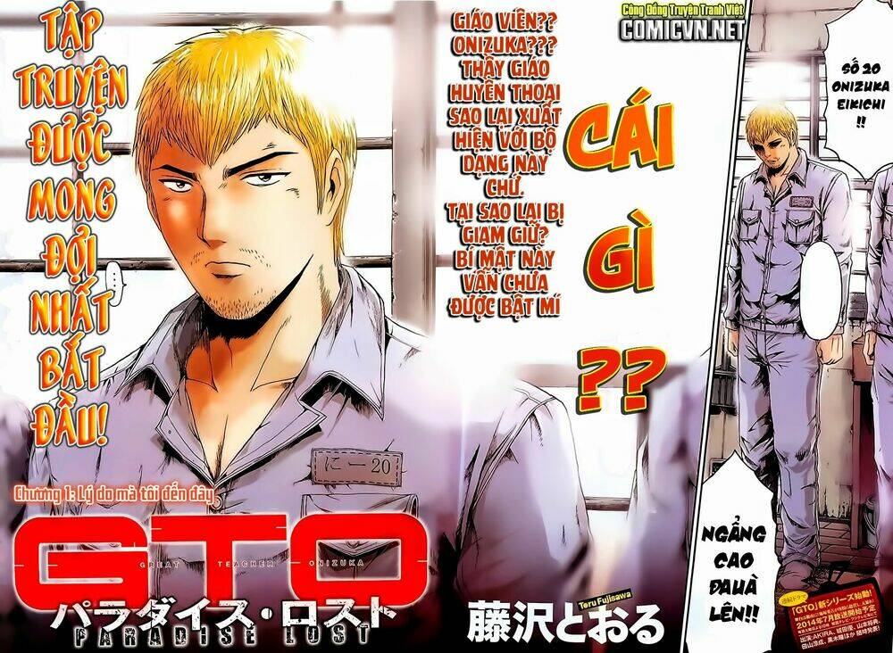 Great Teacher Onizuka : Paradise Lost Chapter 1 - Trang 3