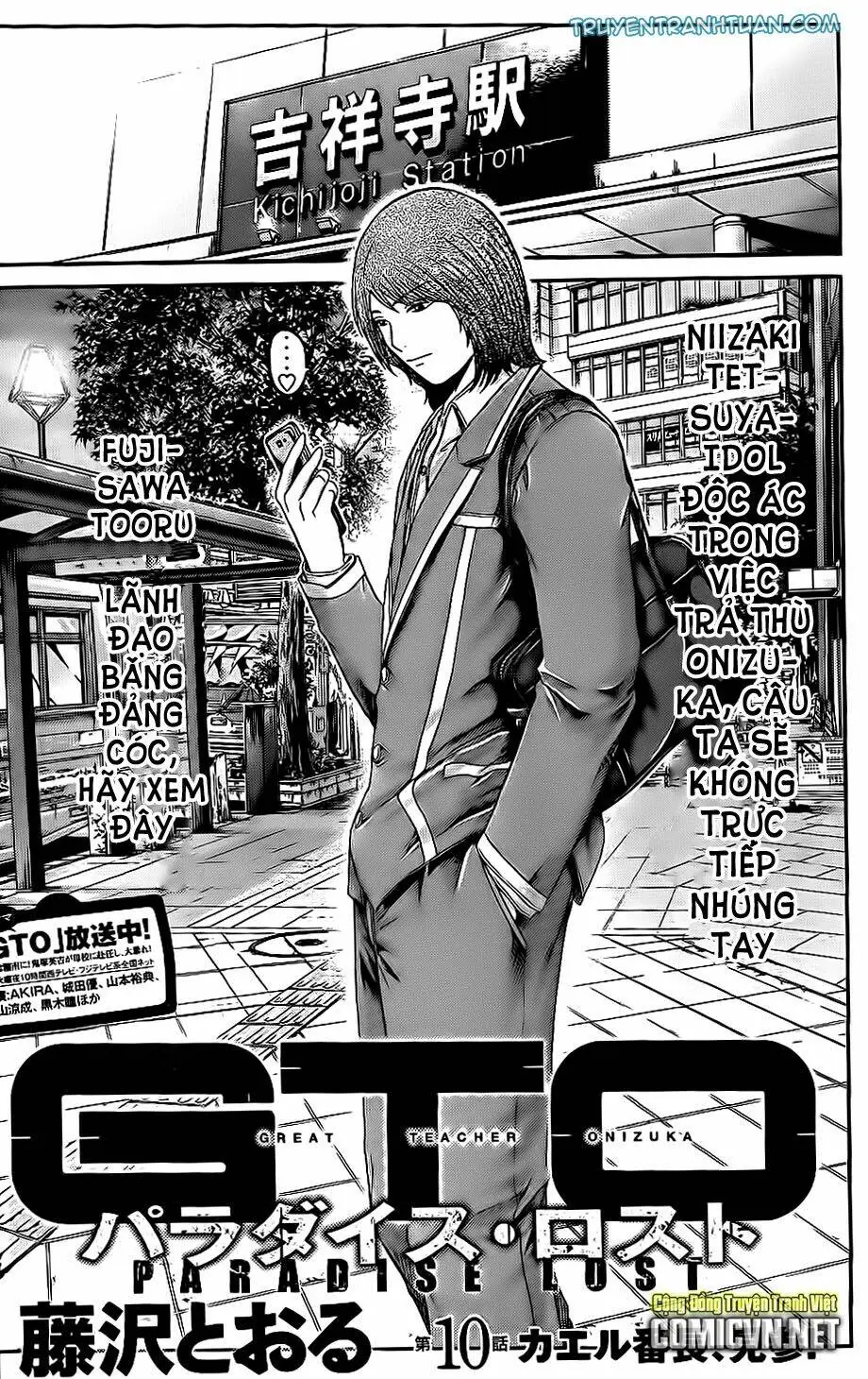 Great Teacher Onizuka : Paradise Lost Chapter 10 - Trang 3