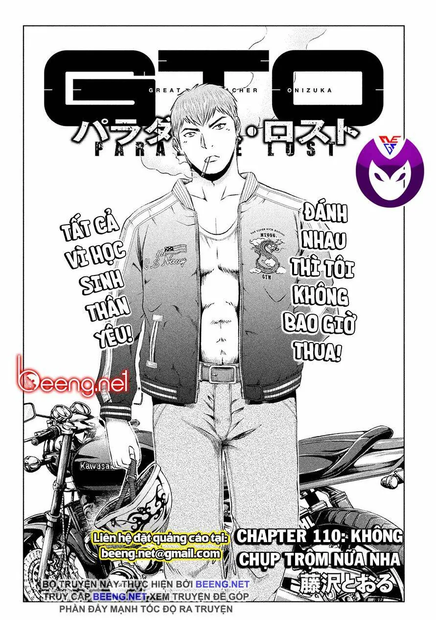 Great Teacher Onizuka : Paradise Lost Chapter 110 - Trang 2
