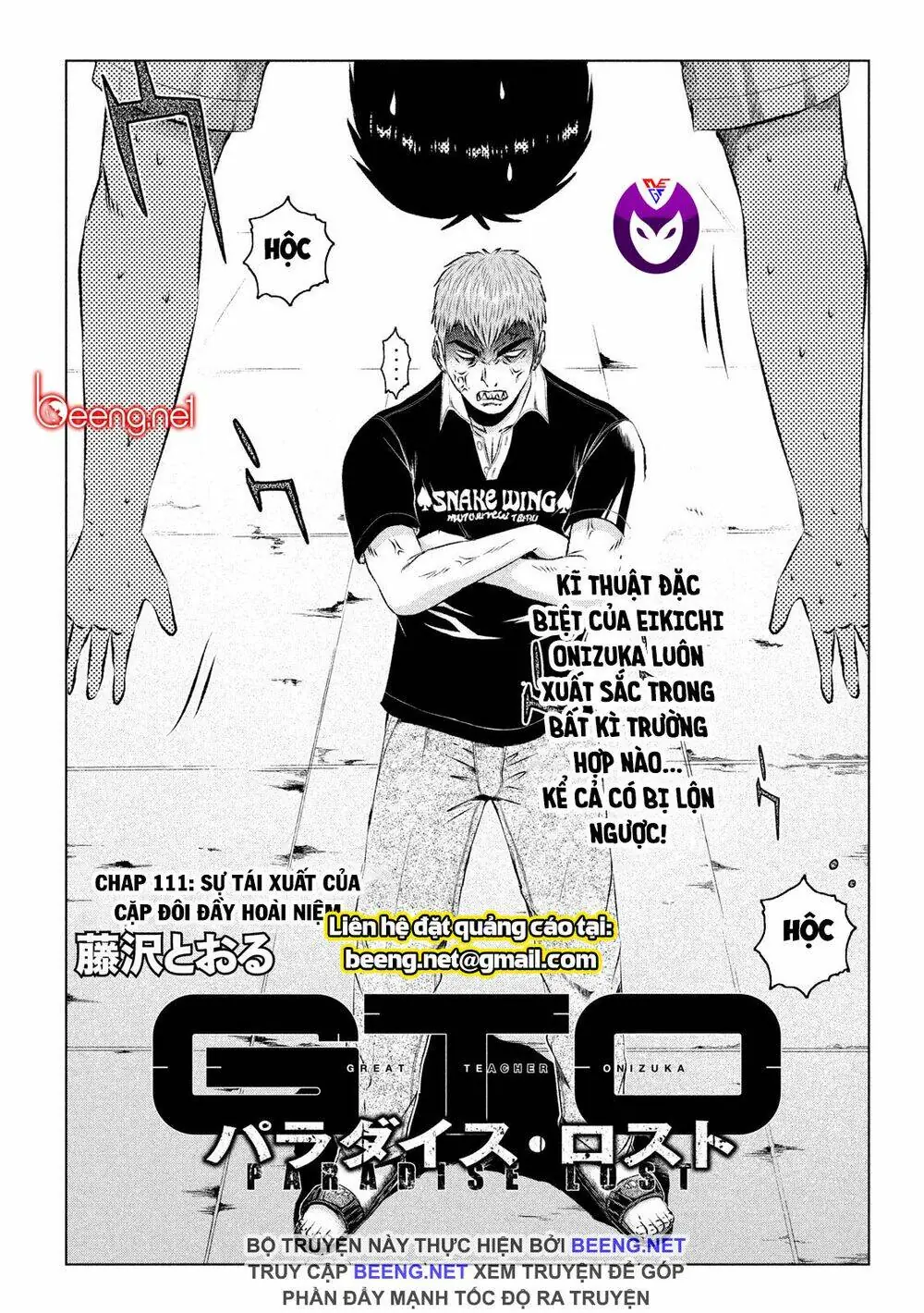 Great Teacher Onizuka : Paradise Lost Chapter 111 - Trang 5