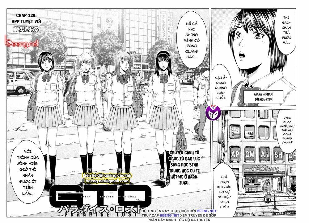 Great Teacher Onizuka : Paradise Lost Chapter 120 - Trang 3