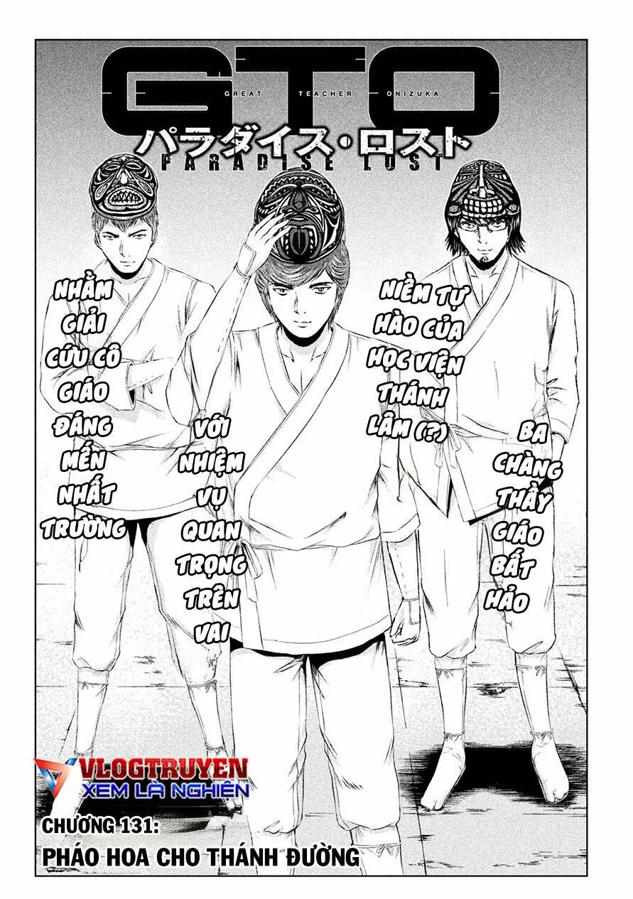 Great Teacher Onizuka : Paradise Lost Chapter 131 - Trang 3