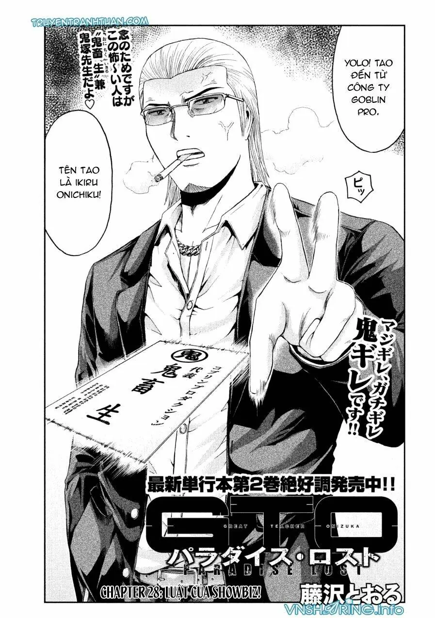 Great Teacher Onizuka : Paradise Lost Chapter 28 - Trang 2