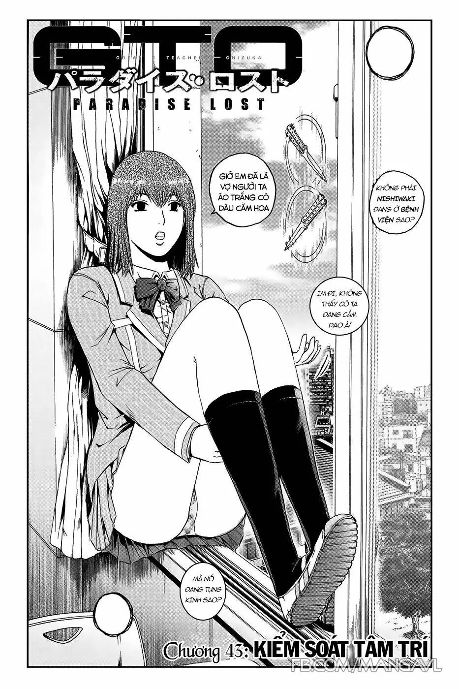 Great Teacher Onizuka : Paradise Lost Chapter 43 - Trang 4