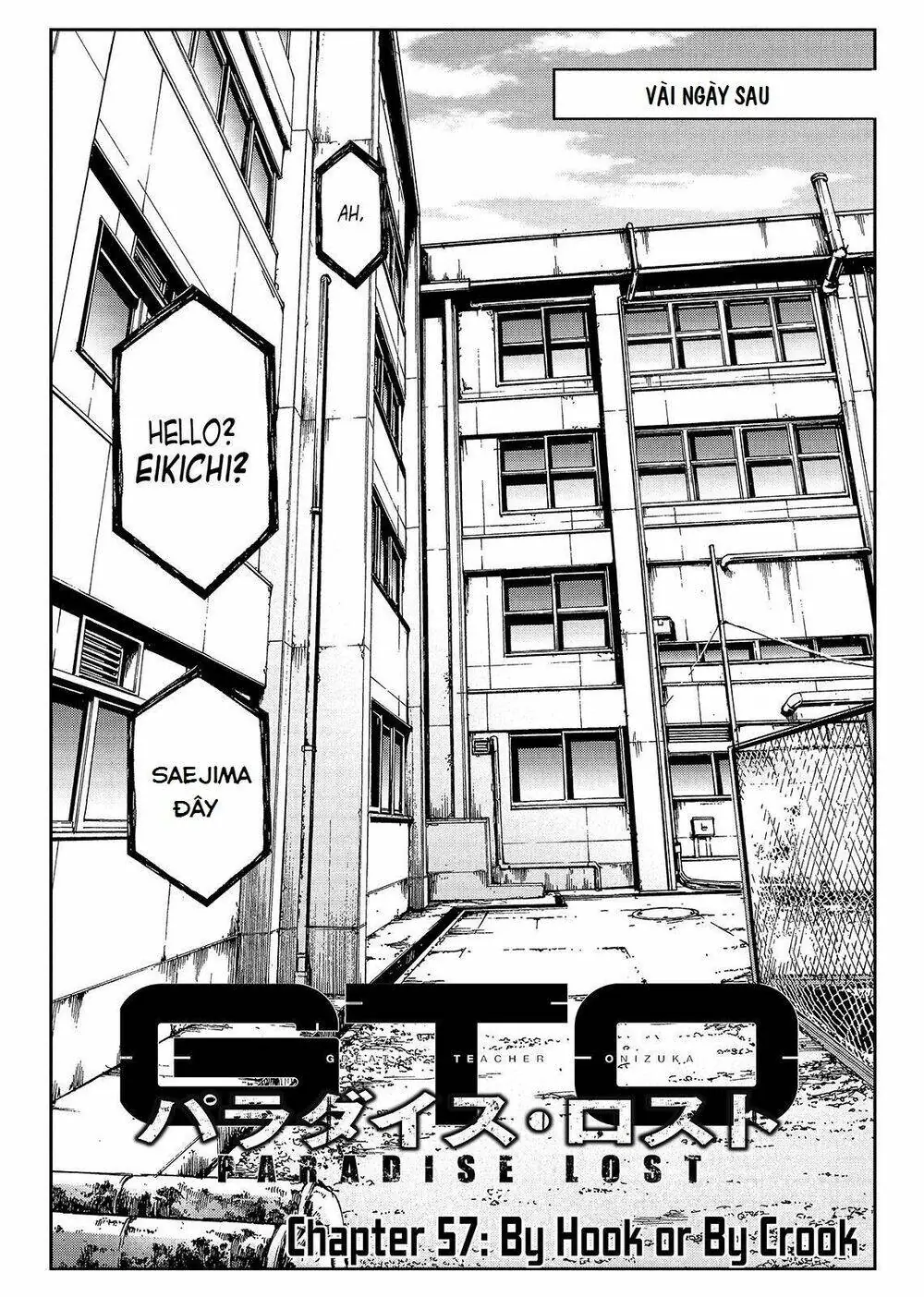 Great Teacher Onizuka : Paradise Lost Chapter 57 - Trang 3