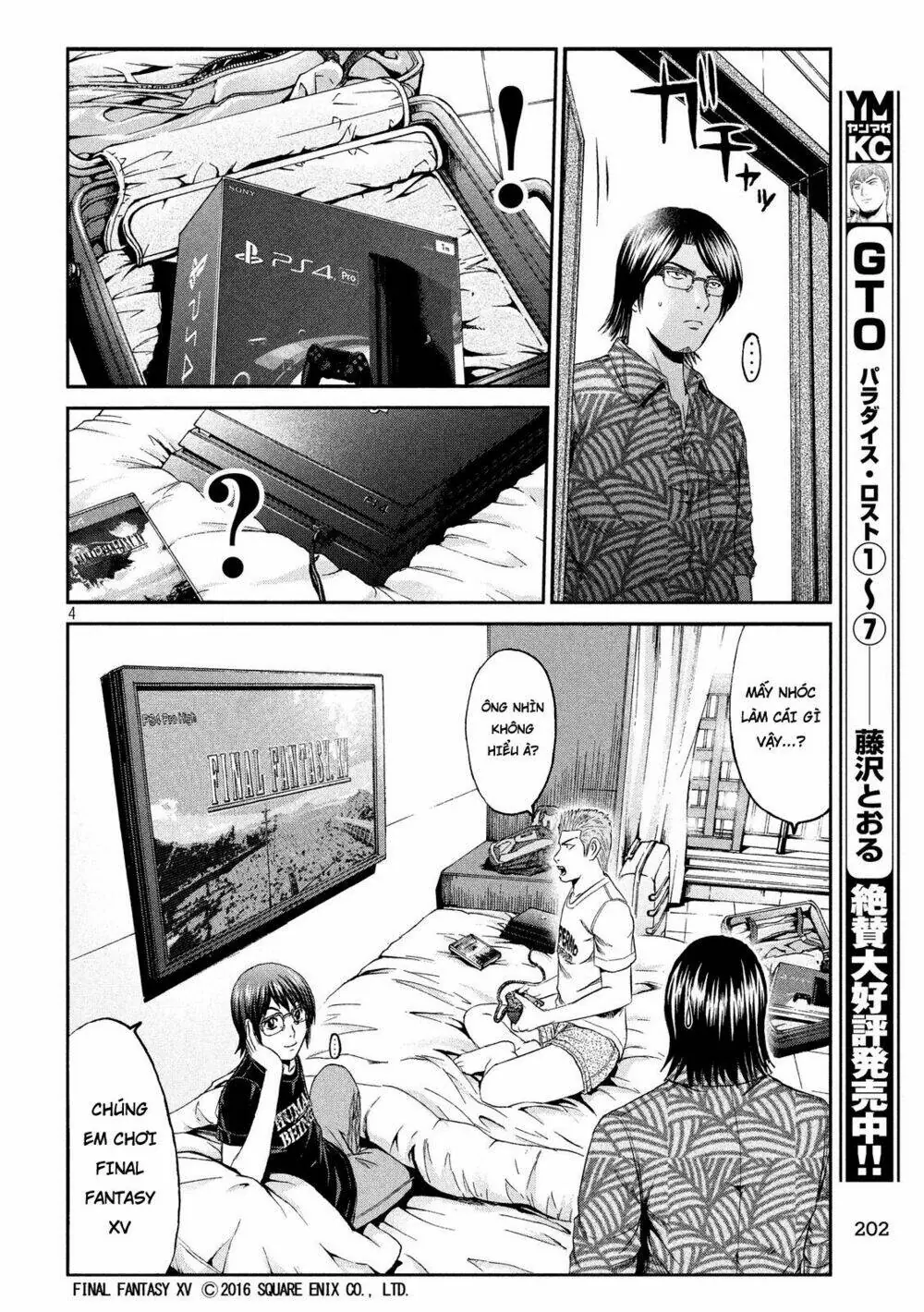 Great Teacher Onizuka : Paradise Lost Chapter 74 - Trang 4