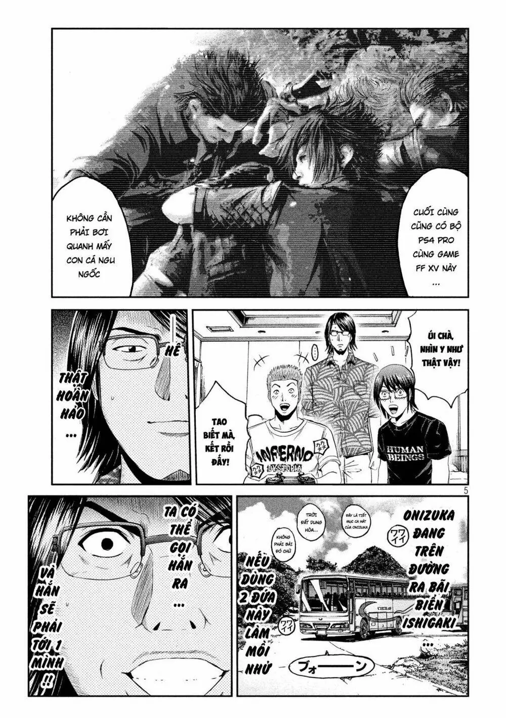 Great Teacher Onizuka : Paradise Lost Chapter 74 - Trang 5