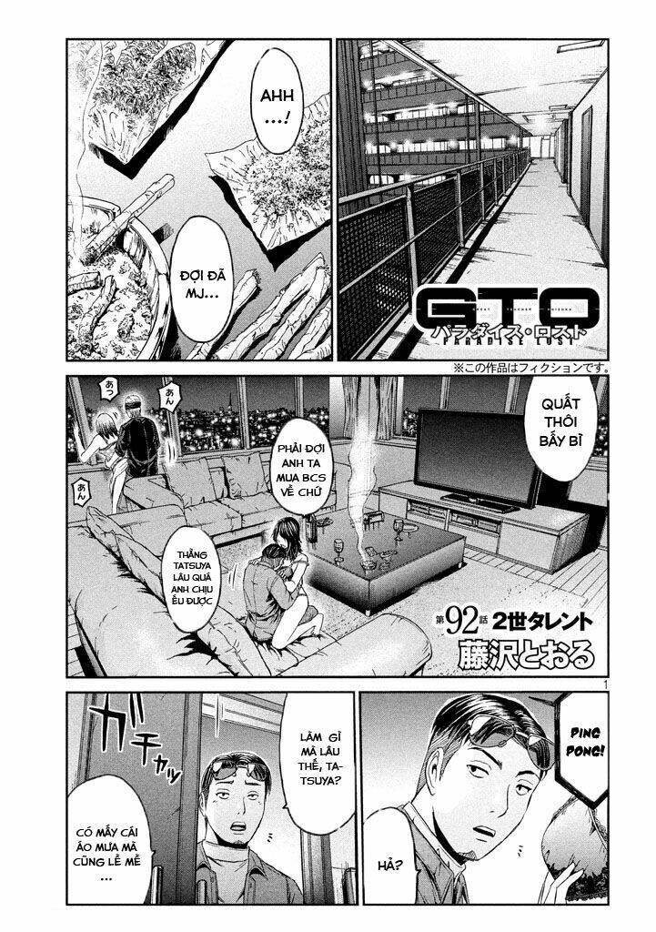 Great Teacher Onizuka : Paradise Lost Chapter 92 - Trang 2