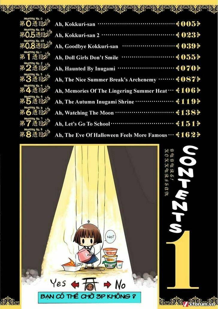 Gugure! Kokkuri-San Chapter 0.5 - Trang 6