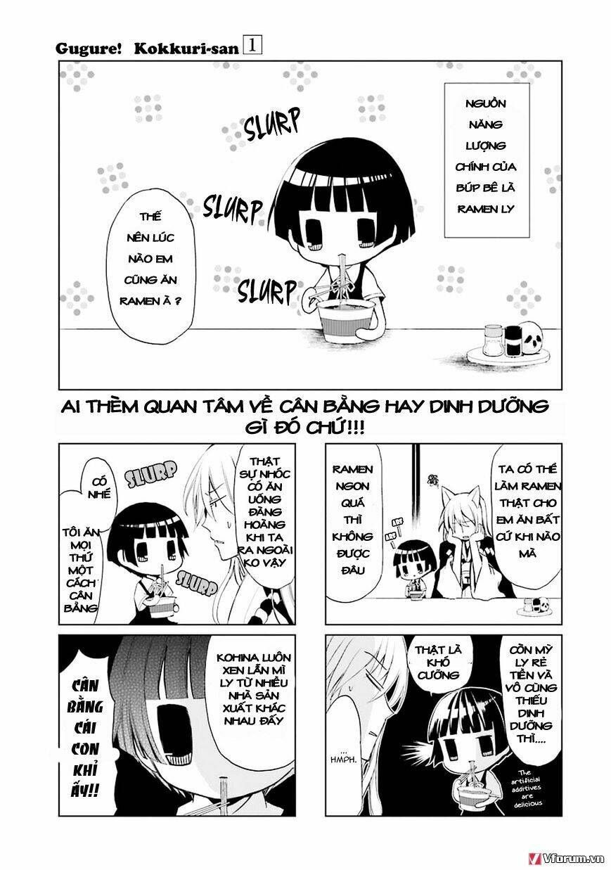 Gugure! Kokkuri-San Chapter 0.8 - Trang 10