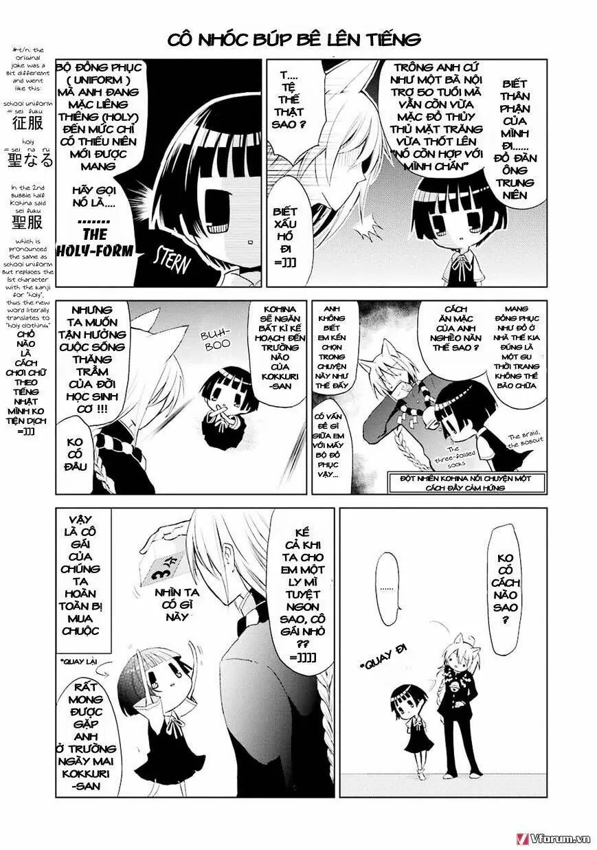 Gugure! Kokkuri-San Chapter 0.8 - Trang 8