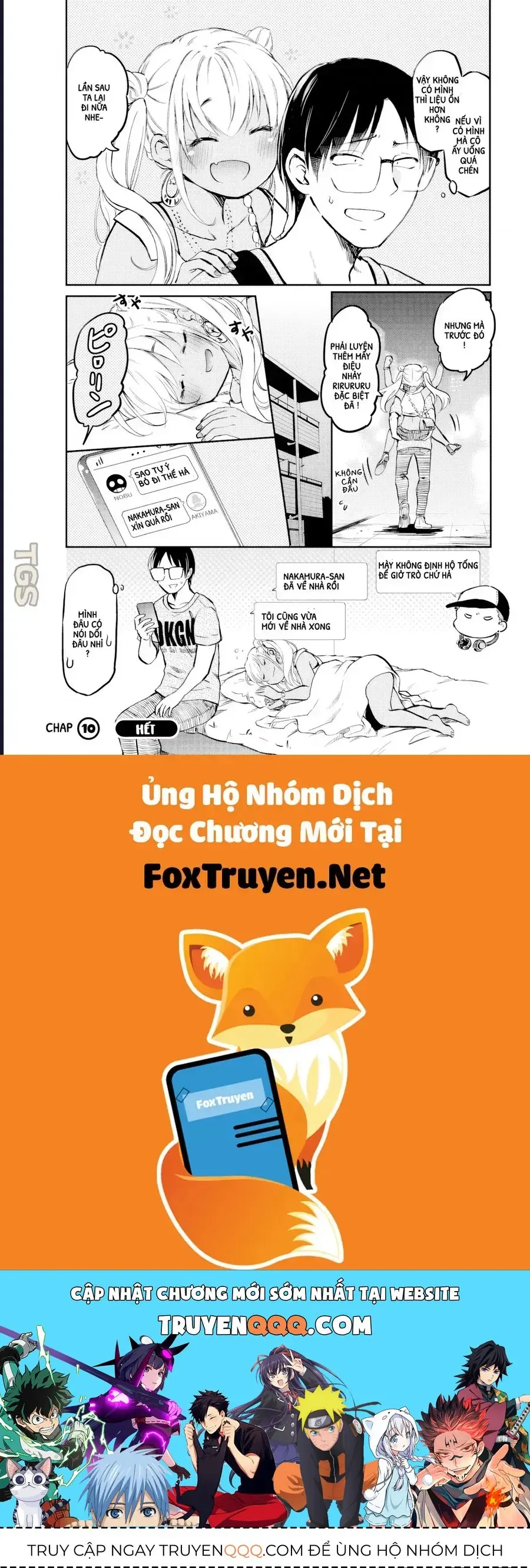 Gyaru Không Mời Mà Đến Nakamura Chapter 10 - Trang 13