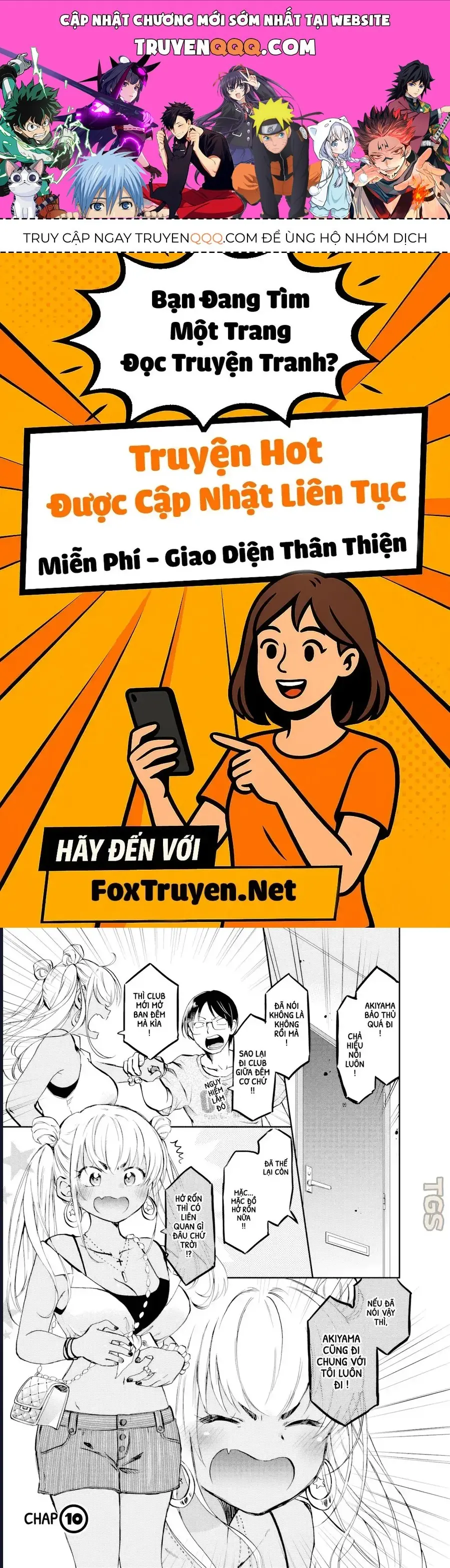 Gyaru Không Mời Mà Đến Nakamura Chapter 10 - Trang 2
